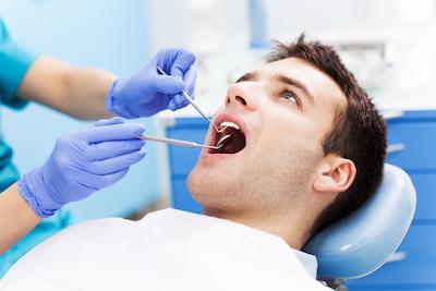 man at dentist in beaverton or