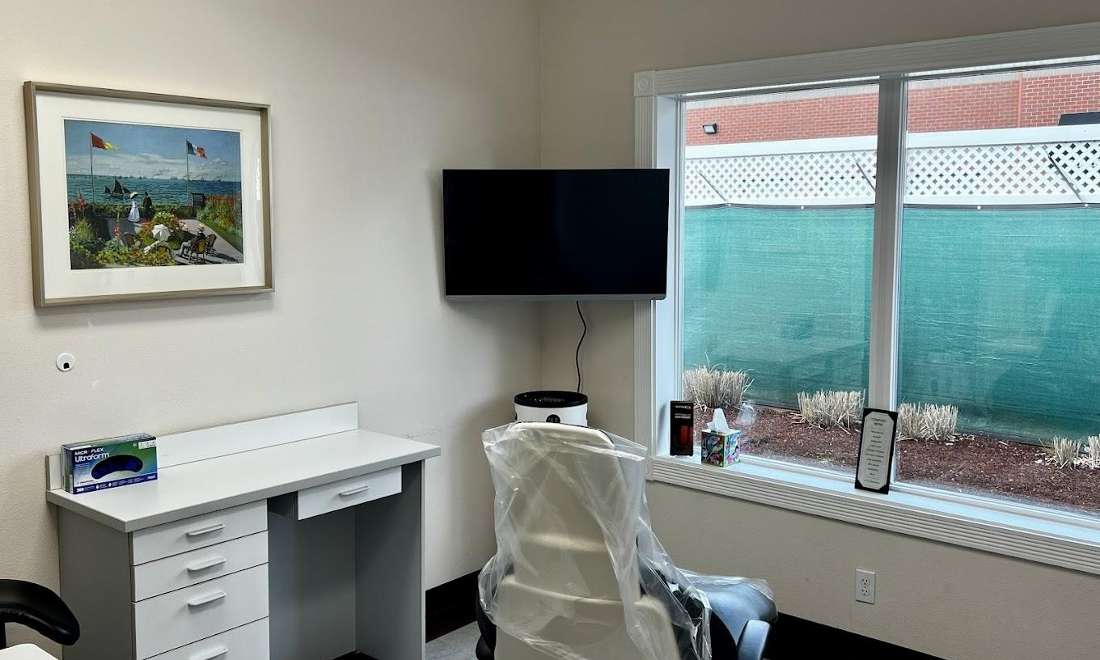 modern dental exam room | neish dentistry beaverton